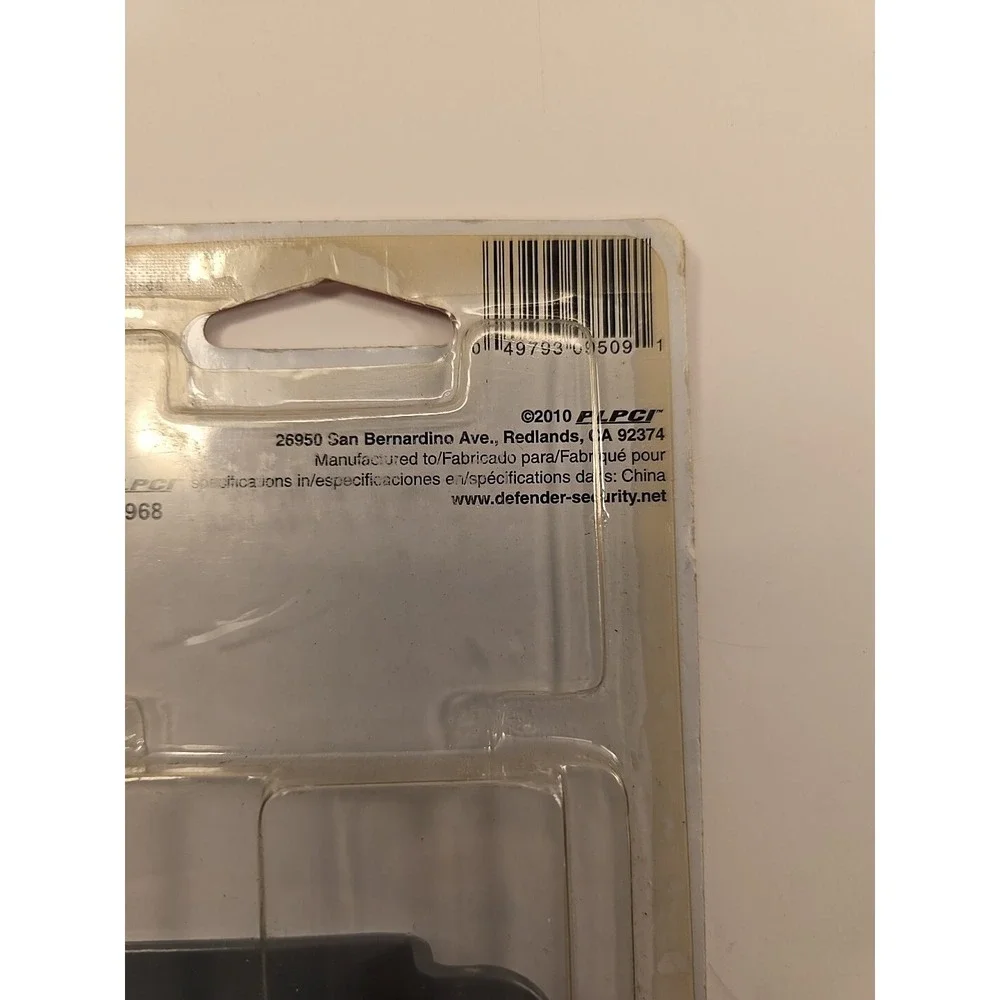Defender Security Entry Latch Shield U-9509‎ For Outward Opening Doors Grey